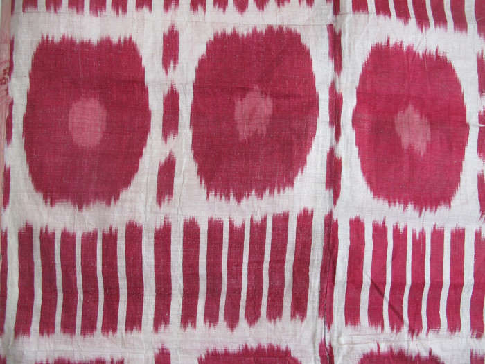 Large Silk Ikat Panel